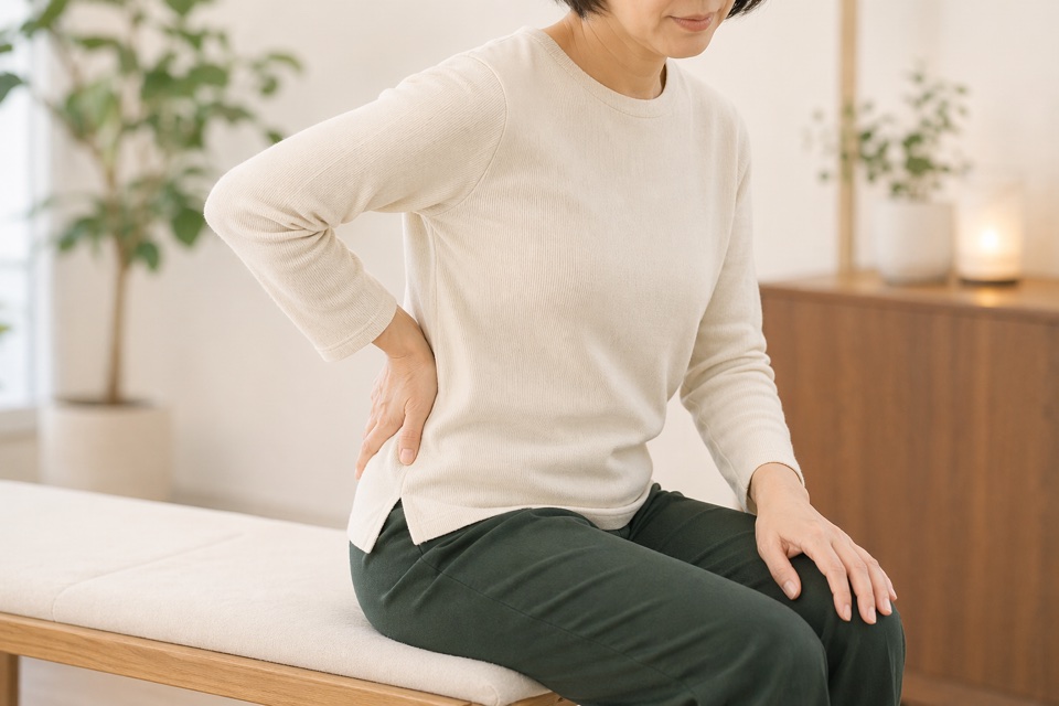 腰や足の不調イメージ